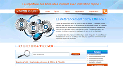 Desktop Screenshot of annuaire-de-tahiti.com